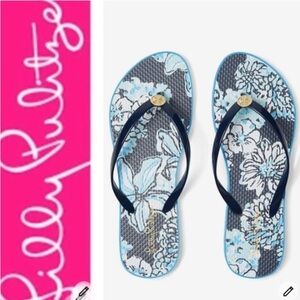 NWT Lilly Pulitzer Pool Flip Flops
